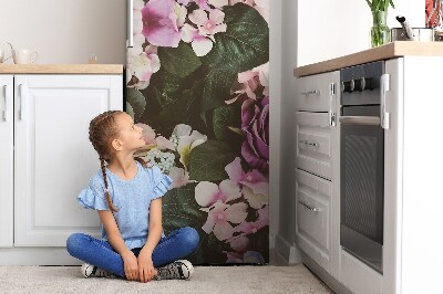 Kühlschrank matte Barockblüten