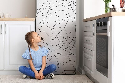Kühlschrank aufkleber Einfache dreiecke