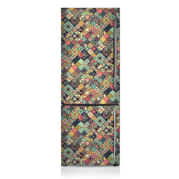 Kühlschrank aufkleber Ethnisches mosaik