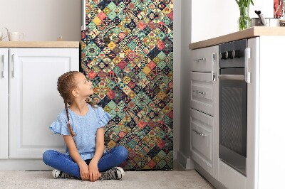 Kühlschrank aufkleber Ethnisches mosaik