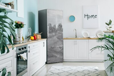 Kühlschrank aufkleber Historischer stil
