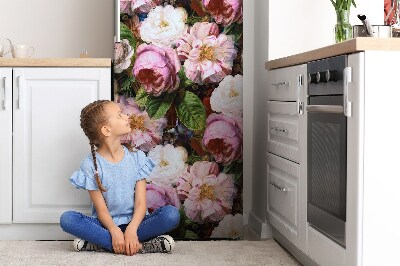 Kühlschrank aufkleber Gartenrosen