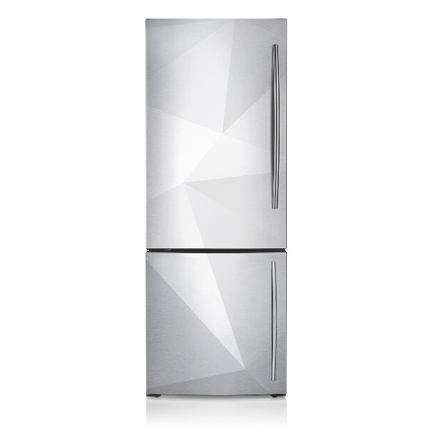 Kühlschrank matte Weiße abstraktion