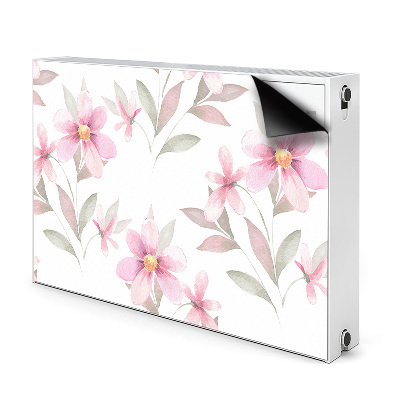 Magnet Heizkörperverkleidung Pinke blumen