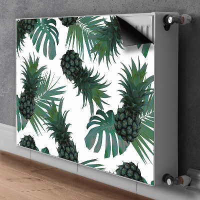 Heizkörperverkleidung magnetisch Grüne ananas