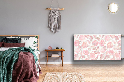 Heizkörperverkleidung magnet Blumenmuster