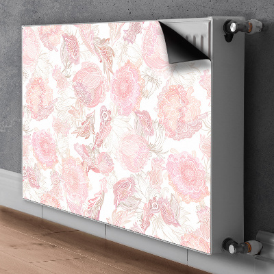 Heizkörperverkleidung magnet Blumenmuster