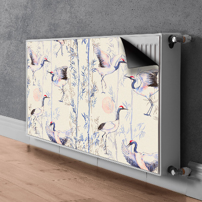 Magnet Heizkörperverkleidung Kräne tanzen