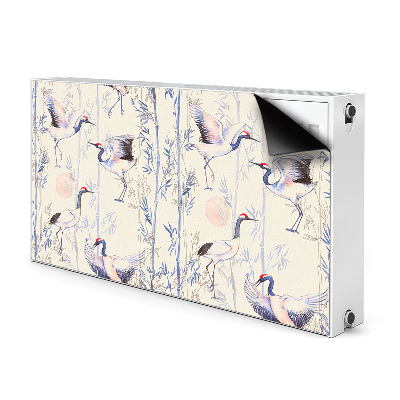 Magnet Heizkörperverkleidung Kräne tanzen