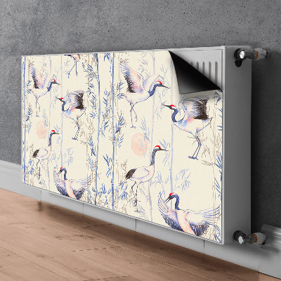 Magnet Heizkörperverkleidung Kräne tanzen