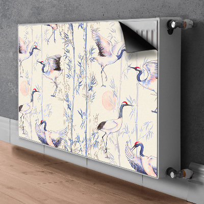 Magnet Heizkörperverkleidung Kräne tanzen