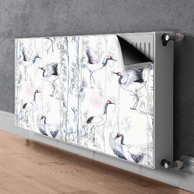 Magnet Heizkörperverkleidung Kräne tanzen