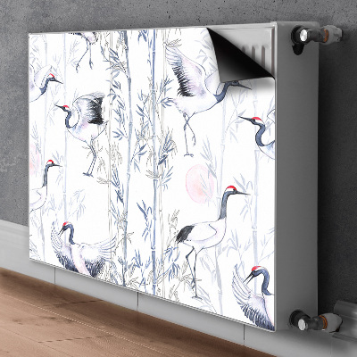 Magnet Heizkörperverkleidung Kräne tanzen
