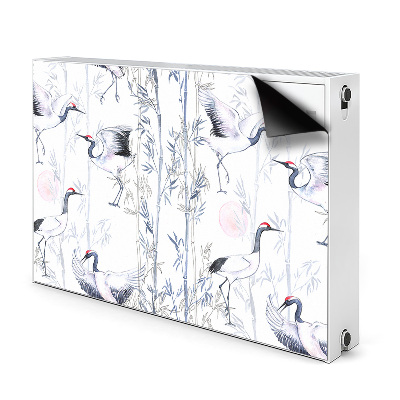 Magnet Heizkörperverkleidung Kräne tanzen