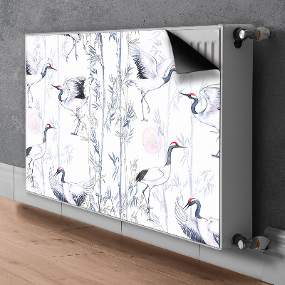 Magnet Heizkörperverkleidung Kräne tanzen