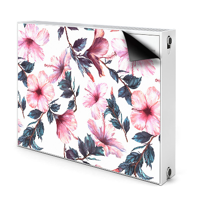 Heizkörperverkleidung magnet Hibiskusblüten