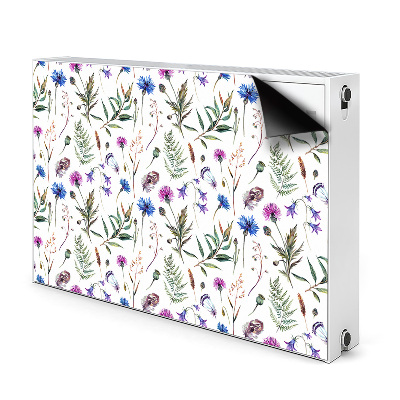 Heizkörperverkleidung magnet Blumen aus der wiese