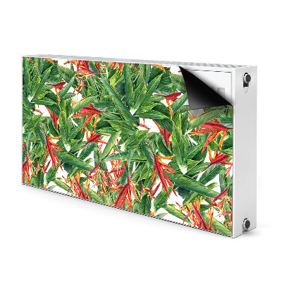 Heizkörperverkleidung magnetisch Exotische blüten