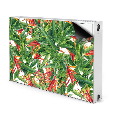 Heizkörperverkleidung magnetisch Exotische blüten