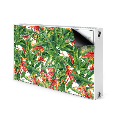 Heizkörperverkleidung magnetisch Exotische blüten