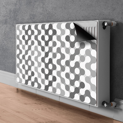 Heizkörperverkleidung magnet Graue und weiße räder