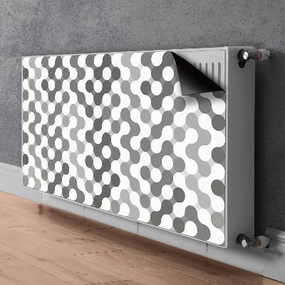 Heizkörperverkleidung magnet Graue und weiße räder