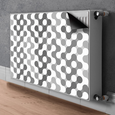 Heizkörperverkleidung magnet Graue und weiße räder