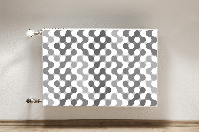 Heizkörperverkleidung magnet Graue und weiße räder