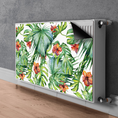 Heizkörperverkleidung magnet Hawaiianische blätter