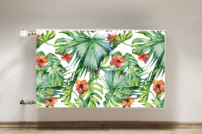 Heizkörperverkleidung magnet Hawaiianische blätter