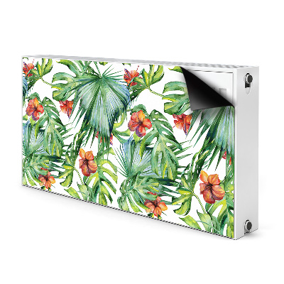 Heizkörperverkleidung magnet Hawaiianische blätter
