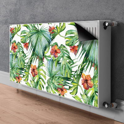 Heizkörperverkleidung magnet Hawaiianische blätter