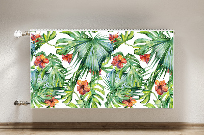 Heizkörperverkleidung magnet Hawaiianische blätter