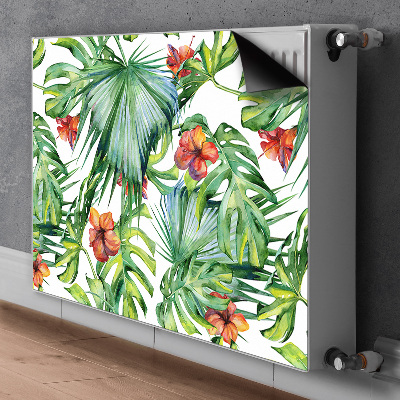 Heizkörperverkleidung magnet Hawaiianische blätter