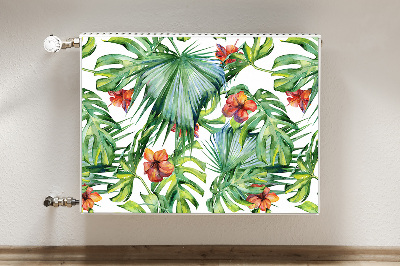 Heizkörperverkleidung magnet Hawaiianische blätter