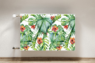 Heizkörperverkleidung magnet Hawaiianische blätter