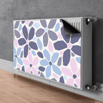 Heizkörperverkleidung magnet Geometrische blüten
