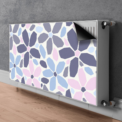 Heizkörperverkleidung magnet Geometrische blüten