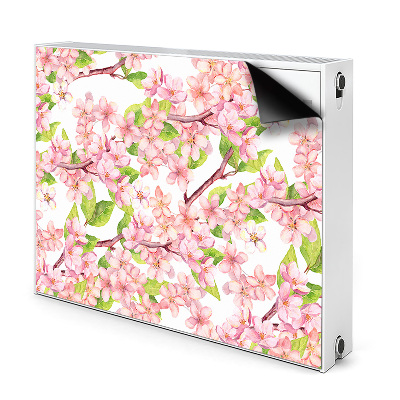 Heizkörperverkleidung magnet Kirschblüten