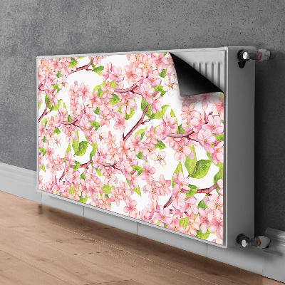 Heizkörperverkleidung magnet Kirschblüten