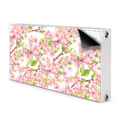 Heizkörperverkleidung magnet Kirschblüten