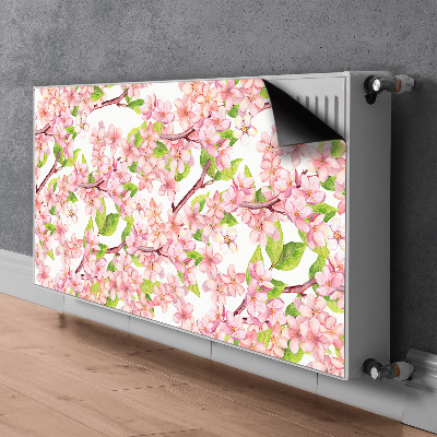 Heizkörperverkleidung magnet Kirschblüten