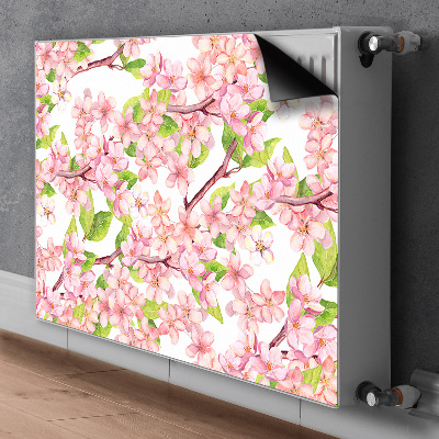 Heizkörperverkleidung magnet Kirschblüten