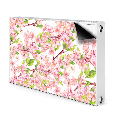 Heizkörperverkleidung magnet Kirschblüten