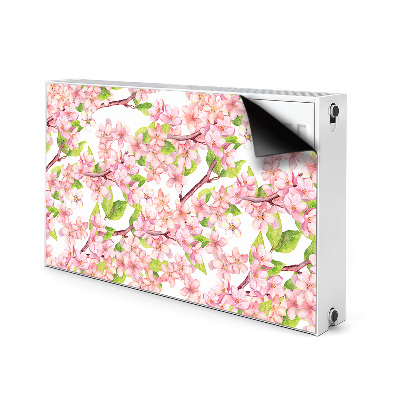 Heizkörperverkleidung magnet Kirschblüten