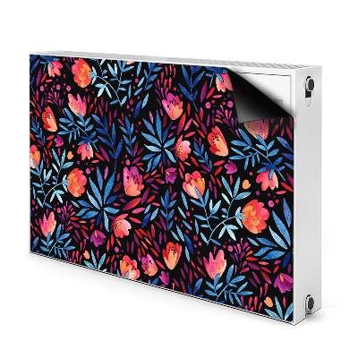Heizkörperverkleidung magnet Blumenmuster