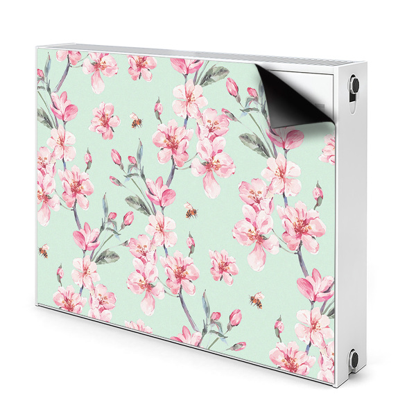 Heizkörperverkleidung magnet Kirschblüten
