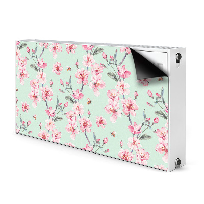 Heizkörperverkleidung magnet Kirschblüten