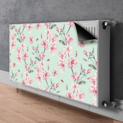 Heizkörperverkleidung magnet Kirschblüten