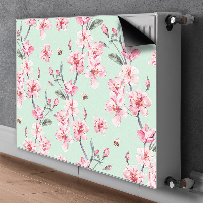 Heizkörperverkleidung magnet Kirschblüten